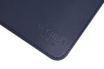 V-CUBE DESIGNS Premium Vegan Leather Desk Mat 90X45cm 2.4mm Thick&Padded|Laptop Mat/Extended Mouse Pad/Stitched, Reversible, Sturdy Deskspread with High Tear/Peel Strength|Anti-Slip,Splash-Proof|Blue - Image 7