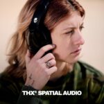 Skullcandy Hesh 540 ANC Wireless Over-Ear Bluetooth Headphones with THX Spatial Audio, Active Noise Cancelling, Personalized Sound, Up to 65 Hours Battery, Microphone for iPhone Android - Black - Image 4