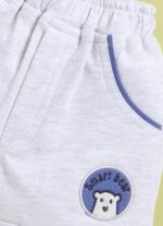 Pure Cotton Collared T-Shirt and Half Pant Set for Kids - Image 11