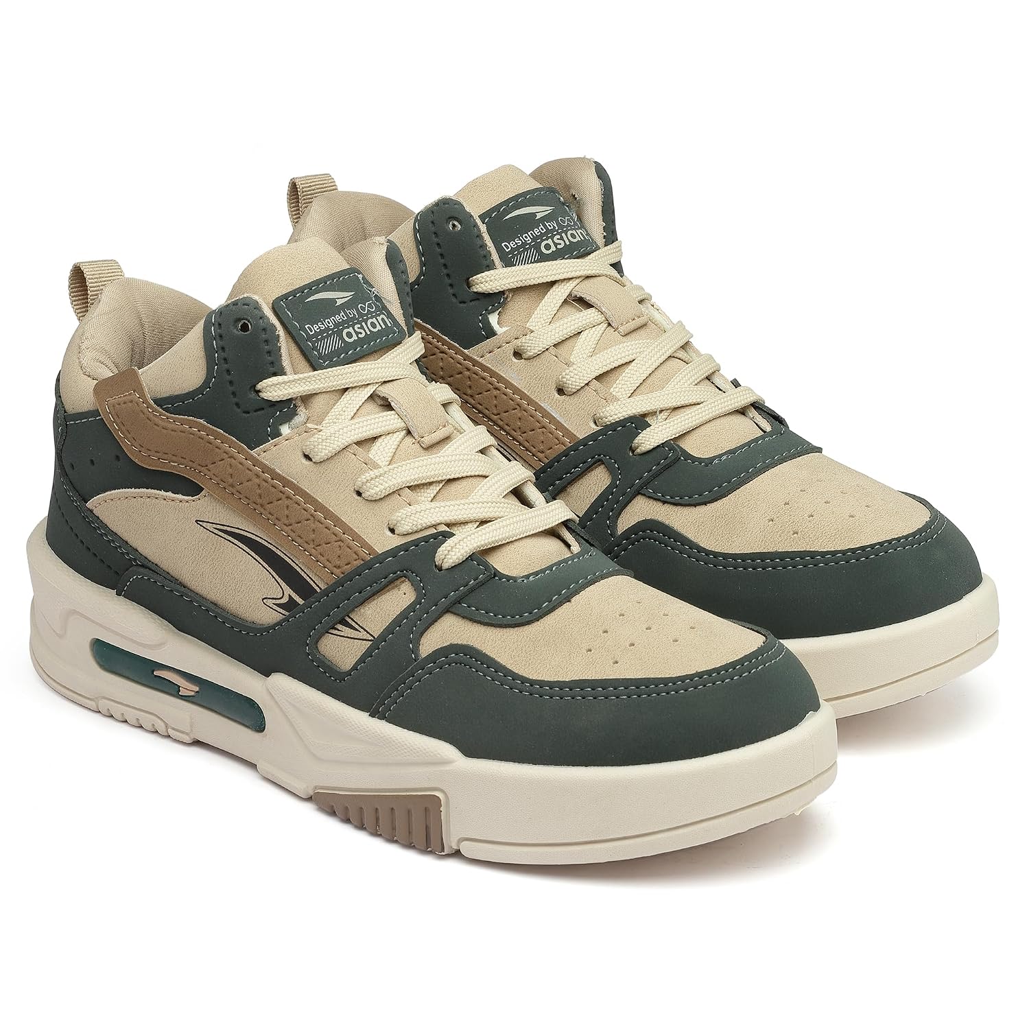 81R6YbNKOzL._SL1500_.jpg ASIAN Men's MEXICO-11 Casual Sneaker Shoes with Synthetic Upper Lightweight Comfortable Mid Top Sneaker Shoes for Men's & Boy's - Image 1