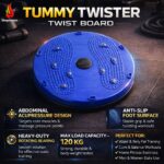 Tummy Twister Exercise Machine – Effective Twister Machine for Women’s Belly Fat, Weight Loss & Home Use (Blue) - Image 2