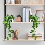 fancymart Pack of 2 Artificial Vine Plants with Small Pot (45 cm) – Natural Touch & Feel Hanging/Falling Greenery for Home & Office Décor - Image 8
