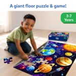 Skillmatics Floor Puzzle & Game - Piece & Play Space, Jigsaw & Toddler Puzzles, Educational Toy, Gifts for Boys & Girls Ages 3, 4, 5, 6, 7 (48 Pieces, 2 x 3 feet) - Image 2