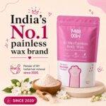 4 in 1 Mogra Full Body Wax Powder Tan Removal Hair Removal Skin Brigtening Full Body Polishing Waxing Powder For Women 10 Min Body Hair Removal Wax Powder Made For Sensetive Skin 80g (Body Wax) - Image 2