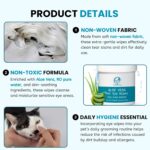 Foodie Puppies Anti-Bacterial Pet Eye Wipes 150 Pieces for Dogs, Cats and Other Small Animals | Daily Care Eye Wipes Suitable for Cleaning Tears Stains, Eye Debris, Wax, Odor, Dirt - Image 3