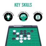 Funskool Othello Classic, Strategy Game, Board Game for Kids, Adults, Families, Educational, Fun, 2 Players, Family Fun, Learning Activity Toy for Childrens, Gift Set for Kid, Ages 7+ Years - Image 5