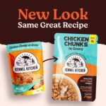 Kennel Kitchen Chicken Chunks in Gravy, 80g (Pack of 12) | Wet Dog Food for Adult & Puppy | Dog Food Gravy with Regionally Sourced Fresh Chicken | Free from Artificial Colours & Preservatives - Image 3