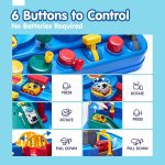 Kidology Car Race Tracks Toy Kids | Car Adventure Rescue Track Set Educational Toy for Boys & Girls 3+ Years | Playset City Rescue Activity For Toddlers | Pre Educational Learning Puzzle Birthday Gift - Image 6
