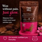 4 in 1 Chocolate Bikini Line Hair Removal Powder Mask for Women Painless & Instant Hair Removal Tan Removal & Skin Nourishment 20 Times Bikini Wax Pack No Heat No Strips 80g (Bikini Wax) - Image 6