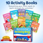 My First Learning Activity Bag - Set of 10 Exciting Activity Books - Image 2