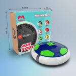 Mirana Air Football Smart Toy for Kids | 3-Mode USB Type-C Rechargeable Hover Ball | Indoor Electric Hoverball with LED Lights | Birthday Gift for Boys & Girls 2 3 4 5 6 7 8 9 10 Years (Blue-Green) - Image 7