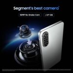 Samsung Galaxy M17 5G Mobile (Moonlight Silver, 4GB RAM, 128GB Storage) | 50MP OIS Triple Camera | Gorilla Glass Victus| IP54 | 6 Gen OS Upgrades | AI | Gemini Live | Lag-free Gaming | Without Charger - Image 4