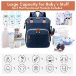 Aavjo , Baby Diaper Bag for Mother, Maternity Backpack, Baby Travel Bag, Waterproof Diaper Pouch - Image 3