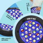Amazon Brand - Jam & Honey Musical Fishing Game for Kids 5+ Years, Rotating Pond Board Game with 21 Pieces & Fishing Rods, Educational Family Toy, BIS Certified Child Safe, Indoor Outdoor Game - Image 3