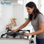 SOFTSPUN Microfiber Cleaning Cloths, 12pcs 30x30cms 220 GSM Multi-Colour! Highly Absorbent Lint and Streak Free Multi -Purpose Wash Cloth for Kitchen Window Stainless Steel Silverware. - Image 3