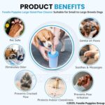 Foodie Puppies Foot Washing Cup, Pet Paw Cleaner Portable Dog Paw Washer with Soft Silicone Bristles for Quickly Cleaning Pets Muddy Feet - Color May Vary (Paw Cleaner - Large) - Image 7