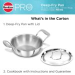 Hawkins Pro 1.5 Litre Deep-Fry Pan, Triply Stainless Steel Kadhai with Steel Handles and Steel Lid, Small Kadhai, Silver (PSK15S) - Image 12