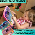 Graphene Learning Education Computer Piano Laptop Toy with Led Screen & Music Computer Tablet for Kids 5 Year Toddlers Baby Laptop Fun Activity Gift Toys 2-6 Years Boy Girl Multicolor - Image 6