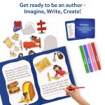 Skillmatics Storybook Art Kit - Create Adventure Stories, DIY Craft & Writing Kit with 300+ Stickers, Scrapbooking & Journal Activity, Gifts for Kids Ages 5, 6, 7, 8, 9, 10 | Create Adventure Stories, Scrapbooking & Journal Activity, Screen-Free Fun, Gifts for Kids Ages 5–10 - Image 4