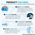 Foodie Puppies Foot Washing Cup, Pet Paw Cleaner Portable Dog Paw Washer with Soft Silicone Bristles for Quickly Cleaning Pets Muddy Feet - Color May Vary (Paw Cleaner - Large) - Image 4