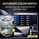KIA Carens touch up paint colours | 2K Paint Technology | Exact Color Match | Car Scratch Repair Paint | Automotive Touch Up Paint | Quick Dry | 12ml (Aurora Black Pearl (ABP)) - Image 6
