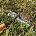5 Teeth Garden Rake Heavy Duty Carbon Steel Rake Handle for Soil Loosening, Weeding, Lawn & Yard Cleaning – Multipurpose Outdoor Gardening Tool for Home Farm & Agricultural Use - Image 2