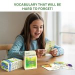 Skillmatics Educational Vocabulary Flash Cards for Kids – Wordables Level 1 | Learn 100 words with Wordplay, Visuals, & Soundplay, Gift for Ages 8, 9, 10 & Up, Screen-Free Language Game - Image 6