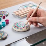 ART RANGER 5-Piece Wooden Mandala Dotting Tools Set – Double-Ended Nail Art Stylus Pens for Painting Rocks, Pottery Clay Sculpting, Embossing & Dot Art Crafts - Image 5