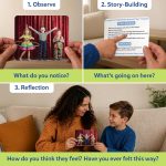 Skillmatics Picture Talk – Storytelling & Conversation Cards for Kids | 50 Real-Life Picture Cards, 300+ Questions, Social Emotional Learning, Communication Skills, Gift for Ages 4, 5, 6, 7, 8, 9 - Image 4