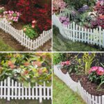 Rushwak Garden Fence Outdoor (8 Panels - 10ft Total Running Length) Fence for Garden Fencing Plastic PVC Durable Easy Installation Decorative Picket Fence Border Edging for Lawn Pathway & Flower Beds - Image 8