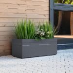 YUCCABE ITALIA FOXB GT 24 INCH Rectangle Pots for Plants Highly Durable Polymers Lightweight Indoor Outdoor Flower Pot Gamla Tree Planter Container Planters for Living Room, Balcony Garden - Image 6