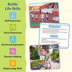 Skillmatics Picture Talk – Storytelling & Conversation Cards for Kids | 50 Real-Life Picture Cards, 300+ Questions, Social Emotional Learning, Communication Skills, Gift for Ages 4, 5, 6, 7, 8, 9 - Image 7