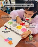 Animals Activity Binder & Busy Book for Toddlers (Ages 1–5) | 1-5 Years | Educational Learning Toy | Velcro Activity Book - Image 4