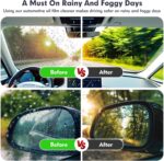 Car Windshield Oil Film Remover Kit | Automotive Glass Cleaning Brush & Cleaner, Anti-Fog, Rainproof, Streak-Free, Universal Fit - Image 6