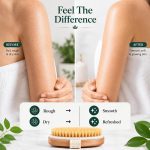 Episkey Dry Skin Body Brush Improves Skin's Health and Beauty With Natural Bristle | Remove Dead Skin and Toxins, Cellulite Treatment, Exfoliates, Stimulates Blood Circulation (WOODN_BATH) - Image 7