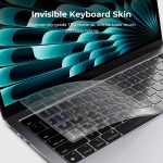 EooCoo Premium Keyboard Cover Compatible for 2026 2025-2021 M5-M2 MacBook Air 13/15,M5-M1 Pro/Max MacBook Pro 14/16, 2026 MacBook Neo 13,Laptop Accessories Ultra Thin Protector Skin - TPU Clear - Image 3