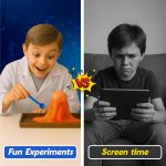 Junior Science Kit for Kids Age 4-14 Years Old, 50+ Science Experiments Including DIY - Under Water Volcano, Exploding Art, Balloon Inflator & More | Birthday Gift | Educational Toy | Stem Learning | DIY STEM Kit, Colour Quest, 30 Bonus Experiments, Birthday Gift for Kids - Image 6