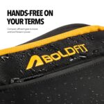 Boldfit Chest Bag for Men & Women,Crossbody Waist Pouch with 3 Zippered Compartments & Adjustable Strap,Multipurpose Fanny Pack for Travel, Festivals, Hiking, Cycling - Image 6