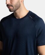 Jockey MV16 Men Lightweight Microfiber Solid Round Neck Half Sleeve Active Wear T-Shirt with Breathable Mesh - Image 7
