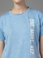 CHKOKKO Womens Stylish Activewear Quick Dry Lightweight Breathable Printed Round Neck Half Sleeve Regular Fit Gym T Shirt for Sports Yoga and Training - Image 6