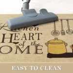 comfoyar Kitchen Rugs Set, 2 Pieces Kitchenware Style Non Slip Kitchen Mat, Easy to Clean Comfort Standing Mats for Kitchen, Home, Office, Laundry (16"x24" + 16"x47") - Image 4