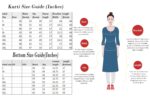 GoSriKi Women’s Cotton Blend Embroidered Kurta Set with Pant & Dupatta – Straight Calf‑Length, 3/4 Sleeve, Round Neck – Elegant Ethnic Attire (5 Colors, S–5XL) - Image 6