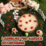 100PCS Glow in Dark Ladybug Ornaments, Luminous Miniatures for Garden Decor, Miniature Things and Miniature Decorative Items for Outdoor Yard Patio Landscape Layout - Image 4