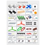 kit4curious 125 projects diy activity science electronics starter mega kit with user guide- Multi color - Image 4