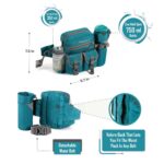 Tripole Waist Pack with Detachable Bottle Holder - Multi-Utility Waist and Sling Bag for Hiking, Cycling, and Backpacking - Image 3