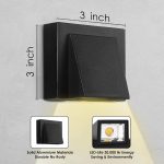 Gesto 5W Waterproof Led Wall Light for Home Decoration – Up Down 1-Way LED Wall Lamp | IP65 Outdoor Fancy Wall Lights for Balcony,Gate,Elevation,Garden,Patio | Decorative Wall Mount Light -Pack of 1 - Image 7