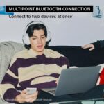 Sony ULT Wear WH-ULT900N Noise Cancellation Wireless Bluetooth Over Ear Headphones with Massive Bass, Up to 50Hrs Battery-Black | Ult Button Bass Modes, Dual Noise Sensor Anc, 30h Anc-on, Bluetooth 5.2 with Ldac, Multipoint, Alexa Built-in - Image 6