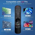 ZIEVA Compatible with LG Magic Smart LED TV Remote Model MR 21, 22, 23, 24 - Without Voice Control and with Scroll Mouse Pointer - Hot Keys Netfix, Movies and Prim Video (MR 21 GA - Without Voice) - Image 2