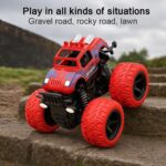 GRAPHENE 4WD Friction Powered Monster Truck Toy Push & Go Off-Road Car for Kids Amazing 360° Stunts All-Terrain Grip Vibrant Colors for Boys Girls Birthday Christmas Fun Play - Image 8