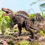 FUNFOB Dinosaur Toys Figure Jumbo Size Realistic Spinosaurus Dinosaur Figure Width -37cm Educational Wild Animal Toys for Boys & Girls | Red Big - Hump - Image 4